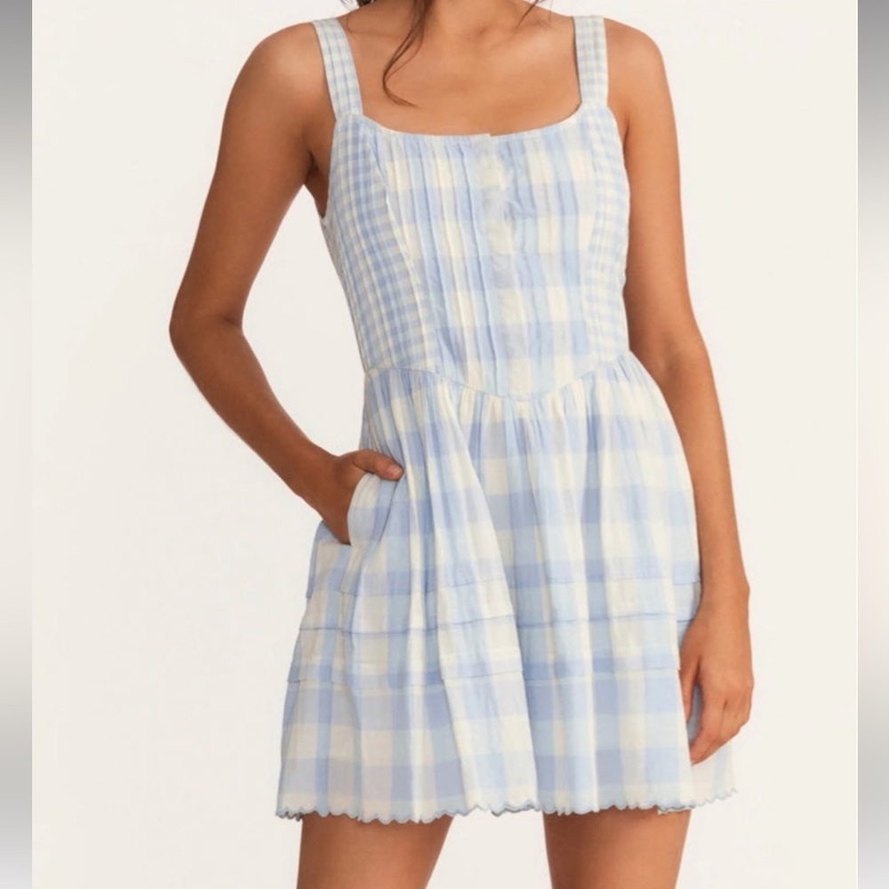NWT Loveshackfancy Chennedy Mini Dress Size 4